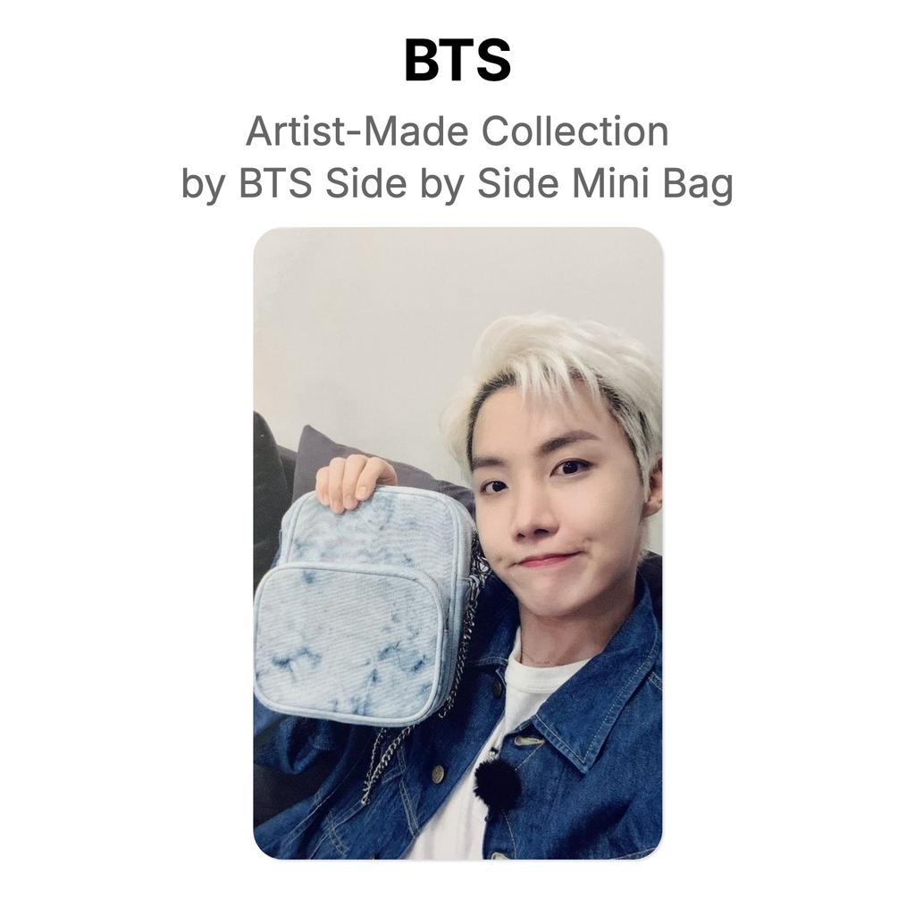 BTS J-Hope Artist-Made Collection by BTS Side by Side Mini Bag Official Photocard