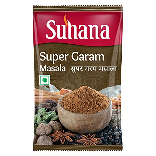 

Suhana Super Garam Masala Powder 200 g Pouch Pack Of 4 Indian Spice Blend For Curry Cooking Authentic Aroma Seasoning