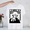 Lycoris Recoil Imprimeu Stil Stradal Casual Mânecă Scurtă Bărbați Majima Chisato Nishikigi Takina Tricou Gât Rotund Tricou Bărbați
