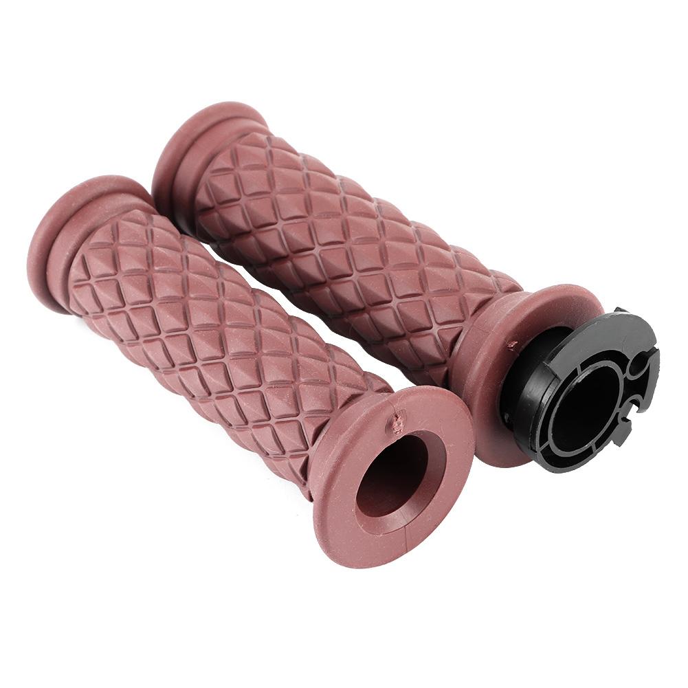 

2 шт. 78 дюймов Мотоциклетные ручки Ретро стиль Нескользящие Руль Модифицированные Детали для езды(Кофе ) кофейный