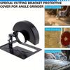 Cutting Bracket Protective Cover for Angle Grinder, Angle Grinder Tool Include Angle Grinder Stand and Protective Shield Cove