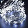 Lampki Druciki 50 Led Na Baterie Białe Zimne 5M Światełka Na Choinkę Stroik