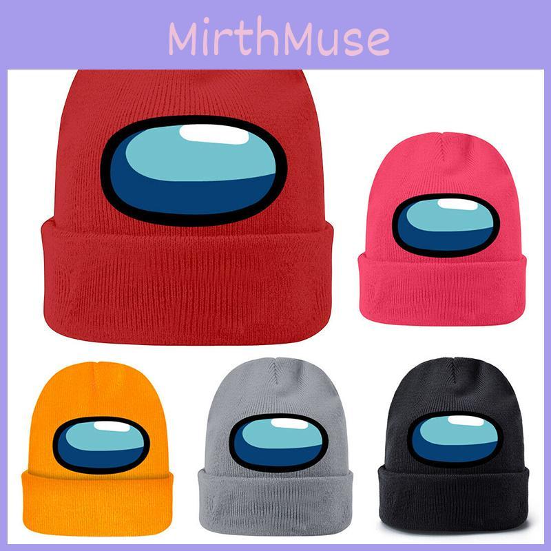 Unisex Adults Winter Knitted Beanie Hat Boys Girls Warm Cap Woolen