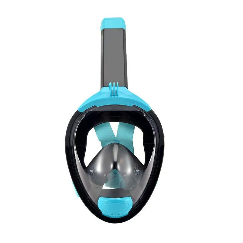 Vodotěsná celoobličejová šnorchlovací maska se suchým šnorchlem pro děti a dospělé