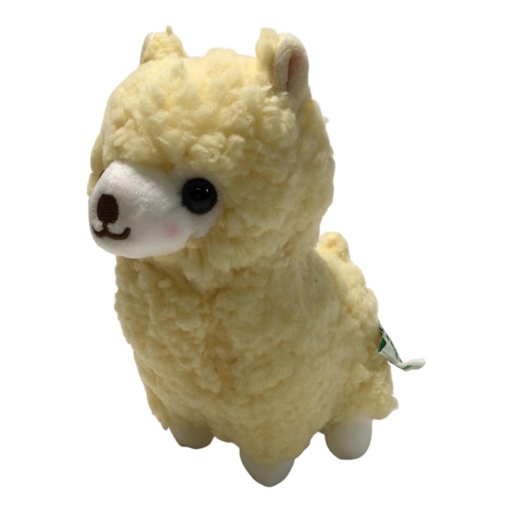 Cute Sales Fluffy Alpaca Plush Toy, SS Cream, F0125