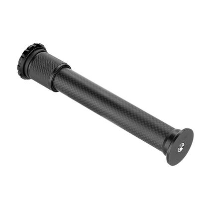 Universal Carbon Fiber Tripod Extension Pole 2 Section Extendable Rod Max. Height 32cm 12.6in with 1 4 Inch Screw for