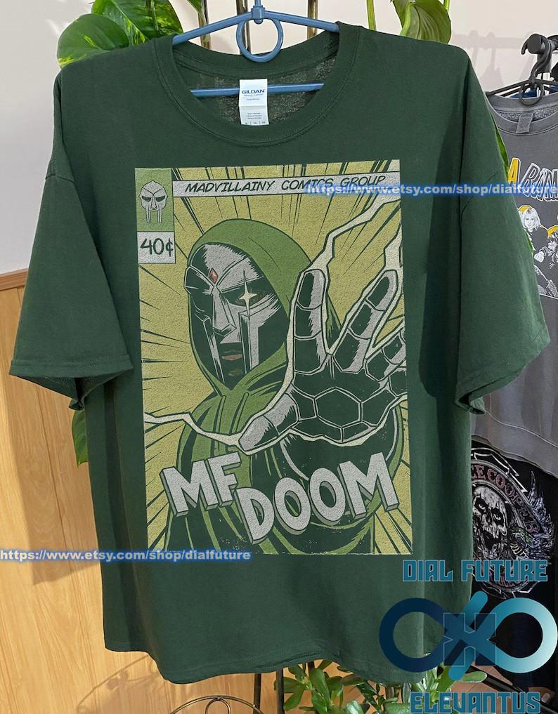 MF Doom hip hop Shirt Mf Doom Tee Mf Doom Graphic Shirt AN64847 XXL