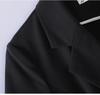 Premium Black Suit Dress for Women - Spring/Autumn Professional Goddess Style Salon Workwear