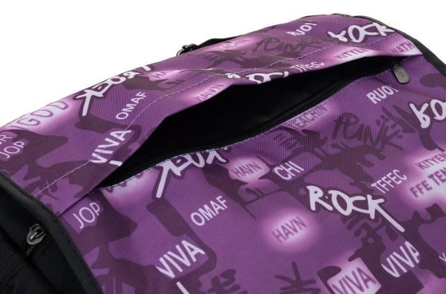 Borsa in poliestere per giovani con tracolla larga e regolabile - Loren