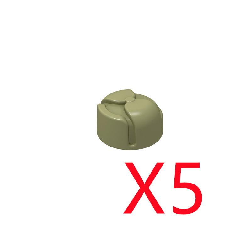 Military Building Block Accessories Soldier Figure Helmet Soviet USA British Hat Mini Brick Spike Toy Sale Goods X012