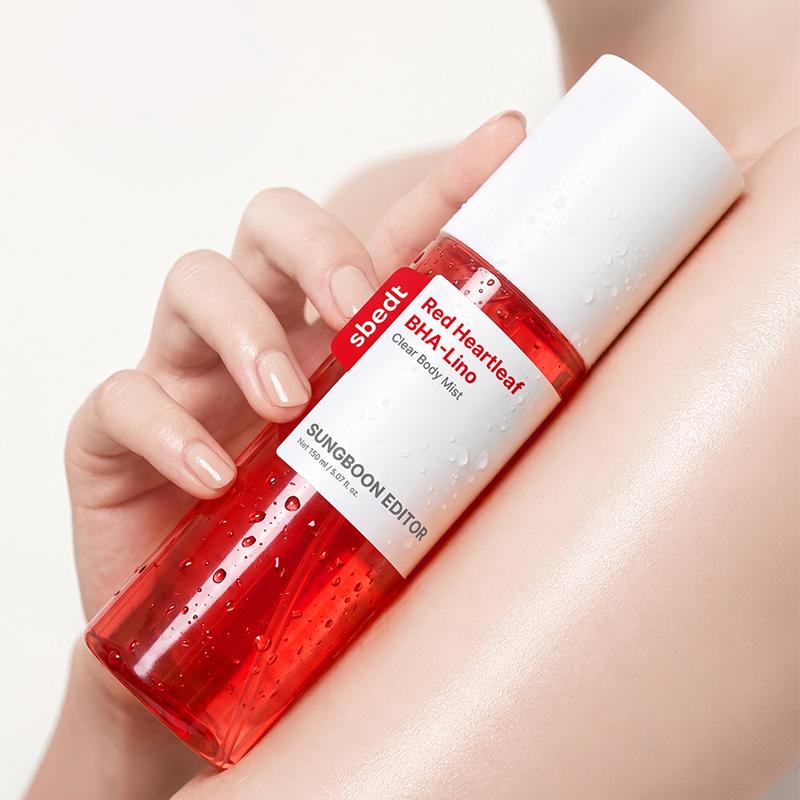 SUNGBOON EDITOR Red Heartleaf BHA-Lino Clear Body Mist 150ml