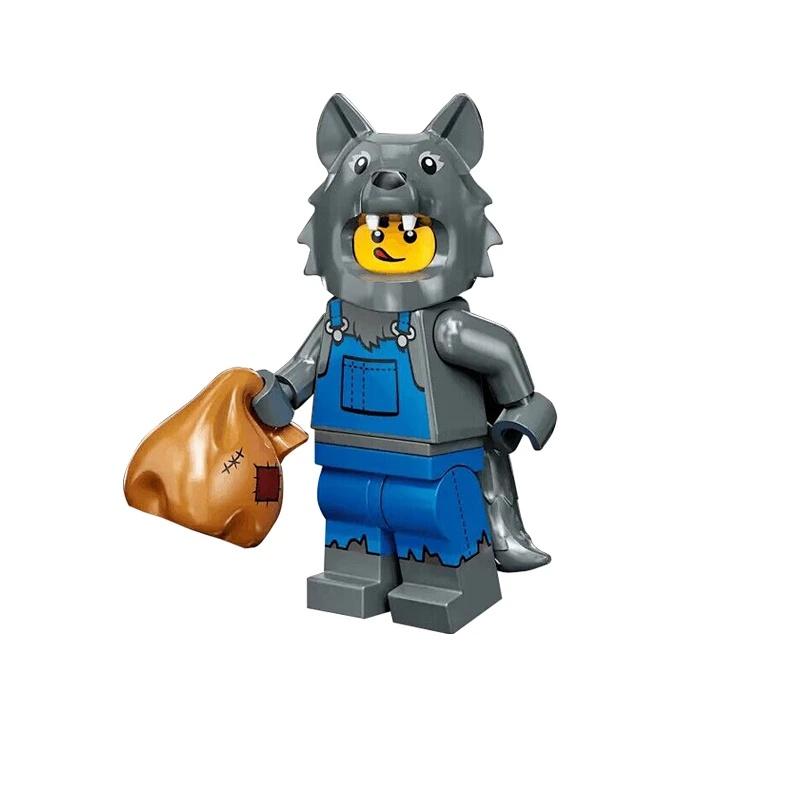 Werewolf Snowman Assembly Building Blocks Toy