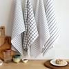 Panos 100% Cotton Kitchen Towels, Nordic Style, Set of 2, 50x70cm, Check Pattern