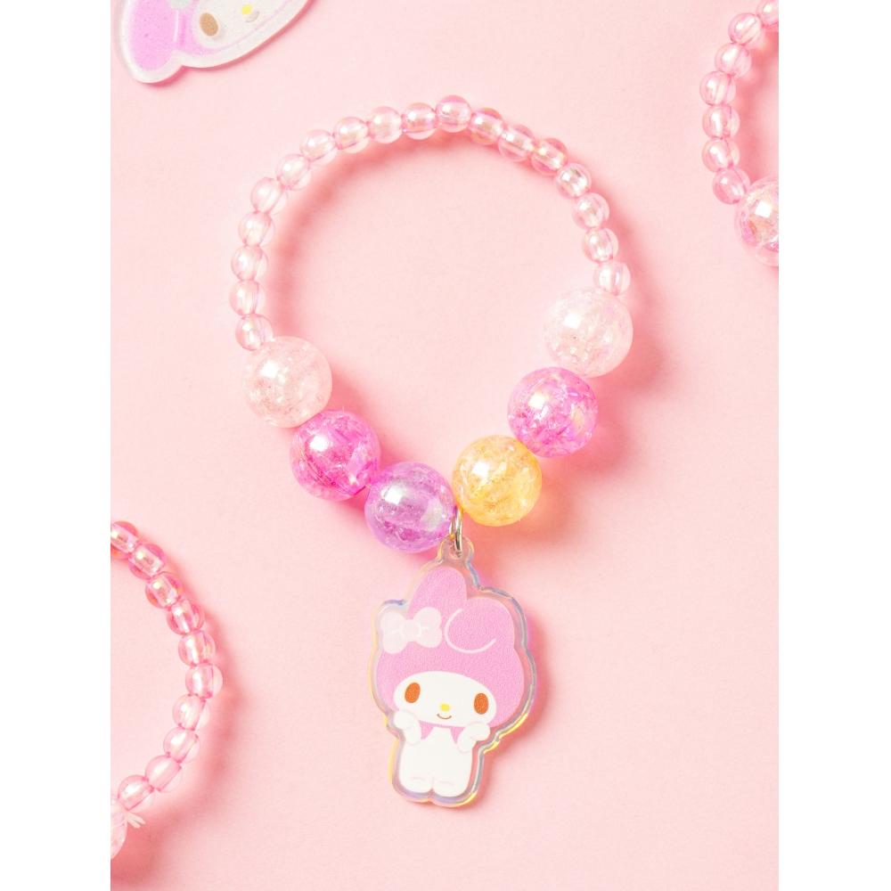 

Daiso My Melody Bead Bracelet Pink (ribbon blue) Sanrio (My Melody)