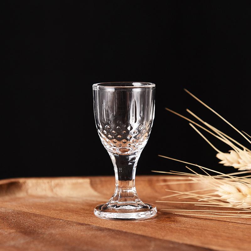 Wine Glass Set of 6 Spirits Cup Luxury Sets Diamond Painting Cocktail Drinking Glass Drinkware Transparent Household Shot Glass