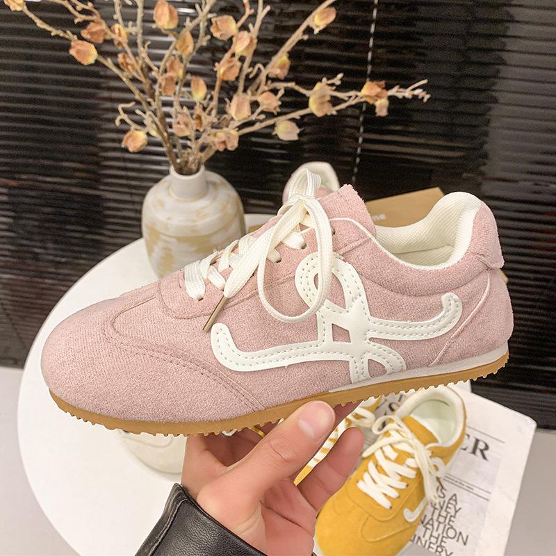 Dexun shoes women's 2025 new popular spring and summer versatile super fire Forrest Gump shoes soft sole running retro casual sports shoes