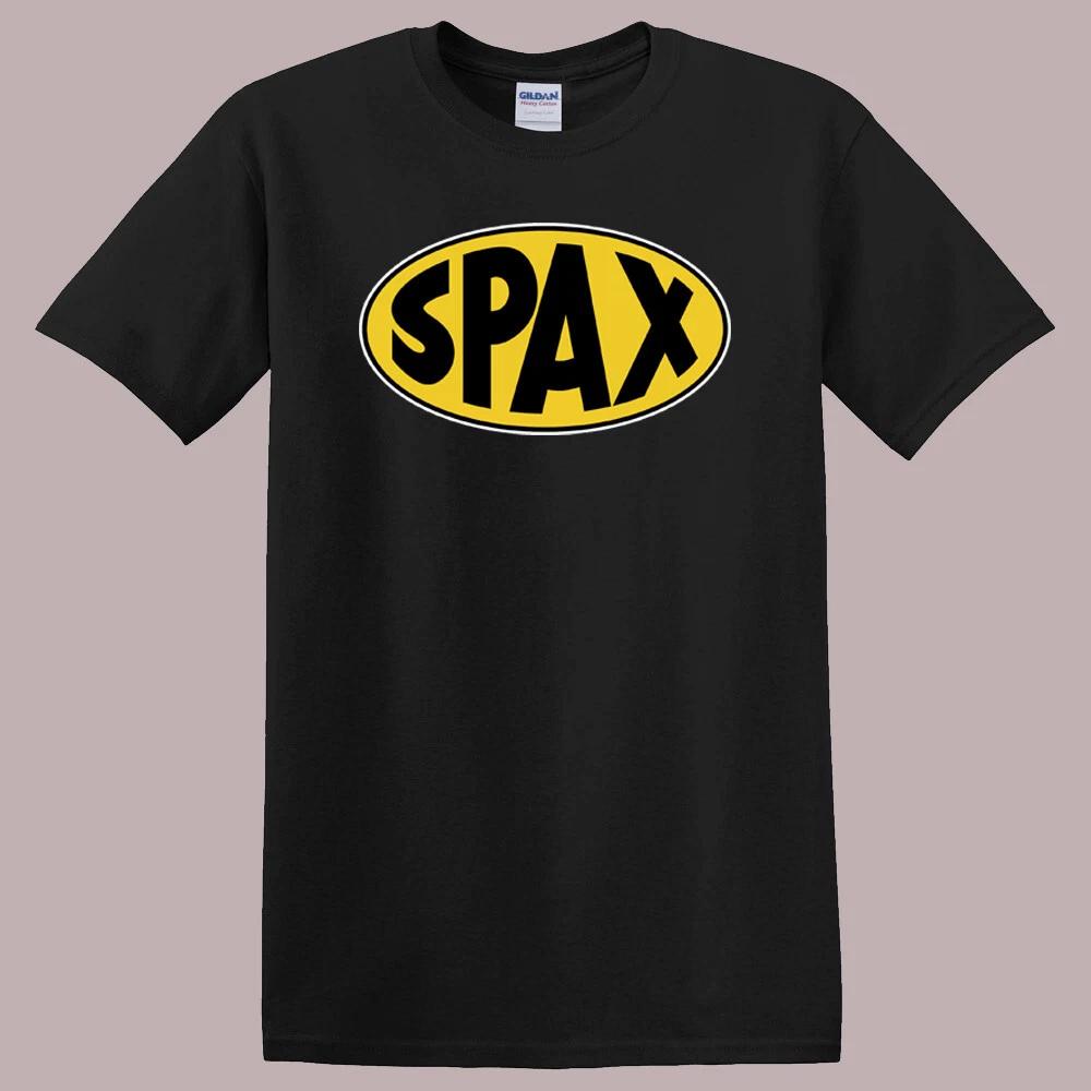 SPAX Black T-Shirt Tee Top Unisex L
