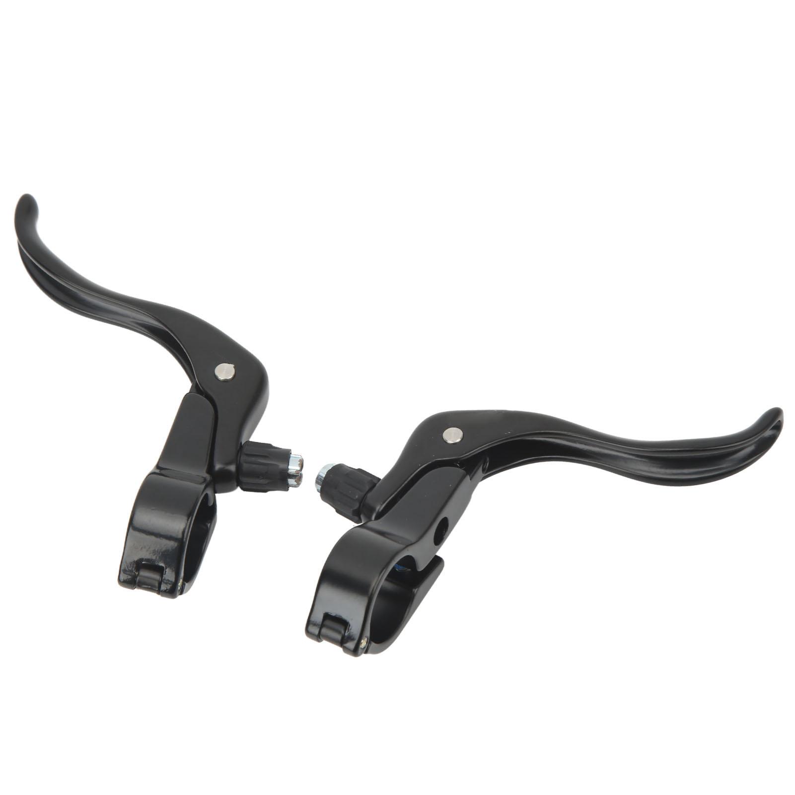1 Pair Bike Brake Handle Aluminum Alloy Ergonomic   Mountain Road Bike Brake Lever for Handlebars