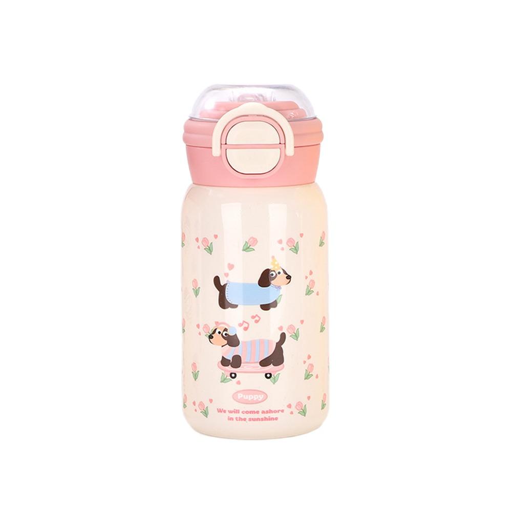 Cute 300ML Vacuum Cup Insulation Or Cooling High-Capacity Thermal Water Bottle Thermal Mug for Student Children