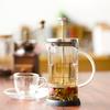 350/600ML Glass French Press Pot Heat-resistant Coffee Maker Tea Filter Pot Cup