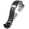 Korlexchi GM-2100 Metallarmband 316 Edelstahl Schnellwechsel-Uhrenarmband für Casio G-Shock GA-2100 GA-2110 Dunkelsilber 22mm