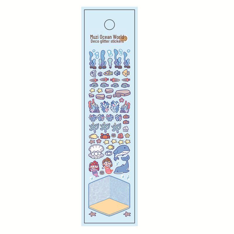 Muzili Deco Dot Stickers - Little Nose Ga - M5 Journal Decoration