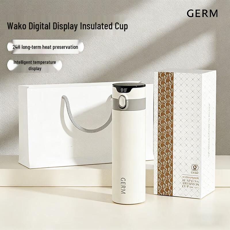 Germ Smart Temperature Display Portable Thermos