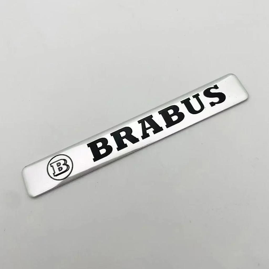 Aluminum Car Badge Rear Letter Emblem Trunk Accessories For Mercedes Benz AMG Brabus Maybach C E S GLE CLC Class W204 W203 W205