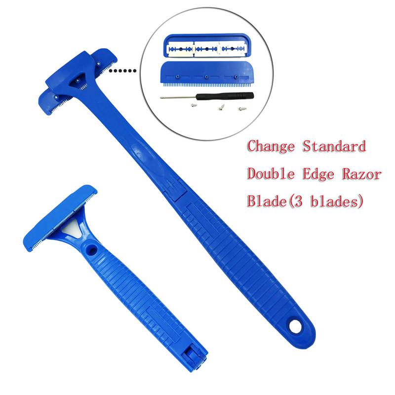Safety Long Handle Folding Back Shaver Body Shaver Back Hair Trimmer Body Leg Back Razor Shaver Epilator Hair Removal Tool