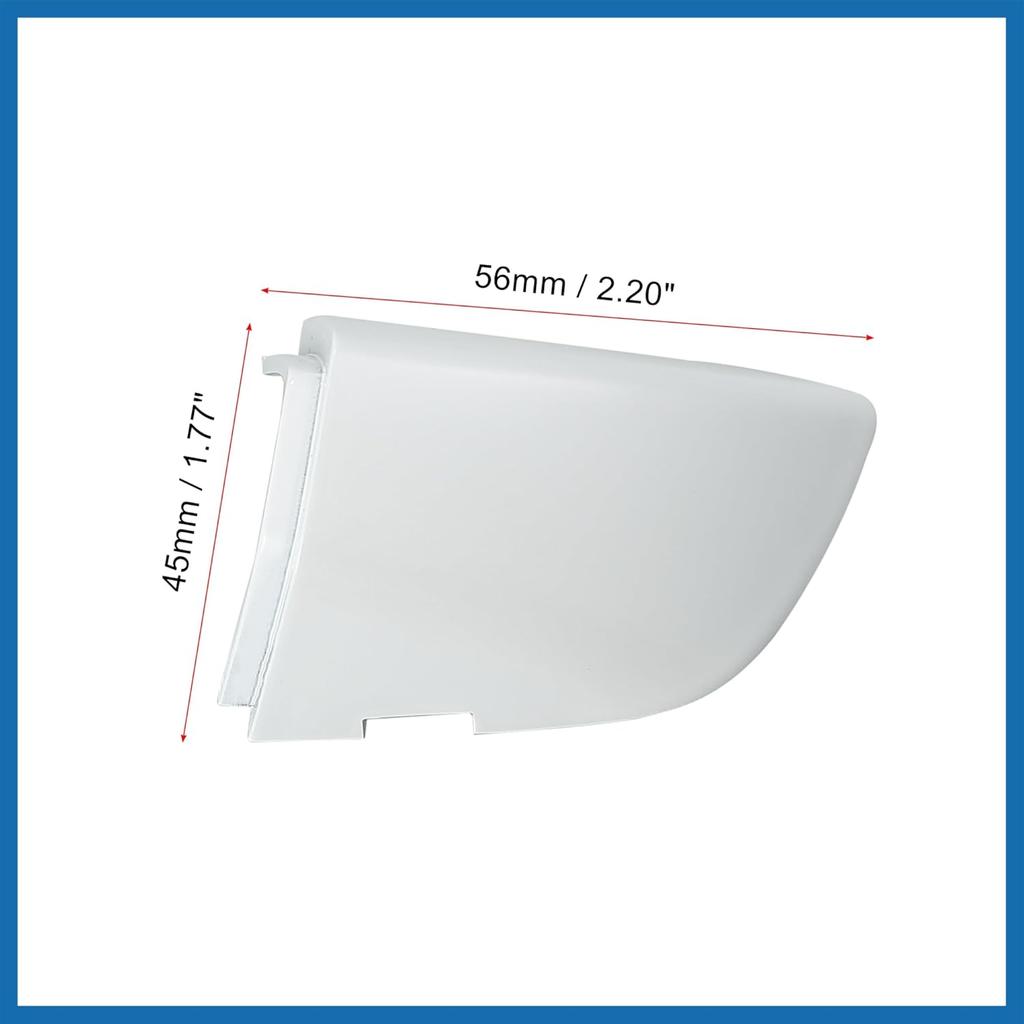 1K8837879 1K8-837-879-GR-U Door Trim Cover Front Driver Left Door Handle Cover White for Volkswagen Golf Passat GTI Item Replacement