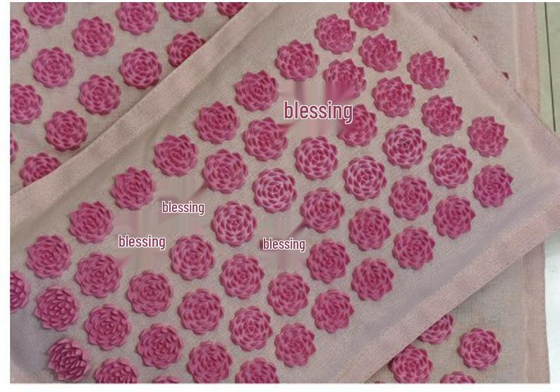 2020 Model Coconut Palm Linen Needle Punch Triangle Lotus