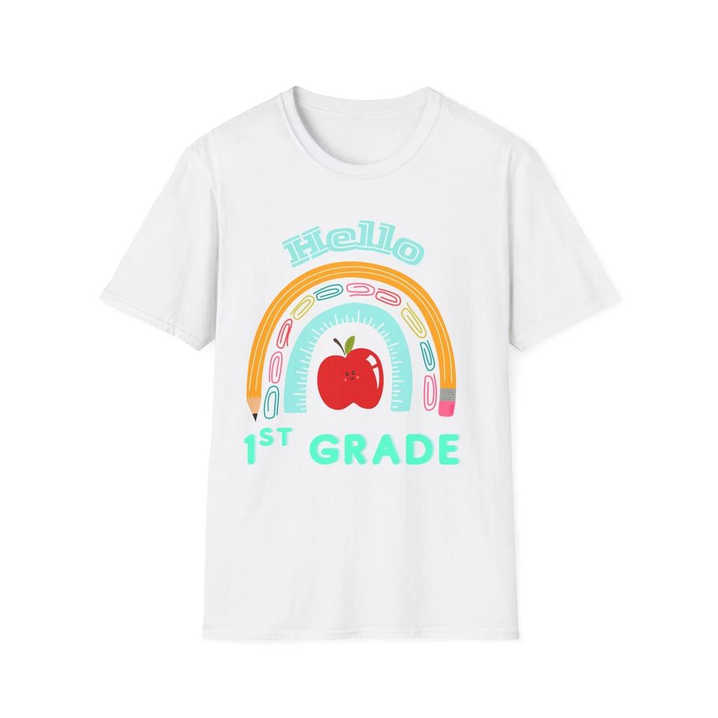Hello 1st Grade T shirt, Back to School Tee, Teacher Gift, Classroom shirt