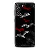 Goth Vampire Bat animal Soft Phone Case For Samsung Galaxy S25 Edge S24 Plus S23 FE S22 S21 S20 Ultra 5G S10 Black Protect Cover