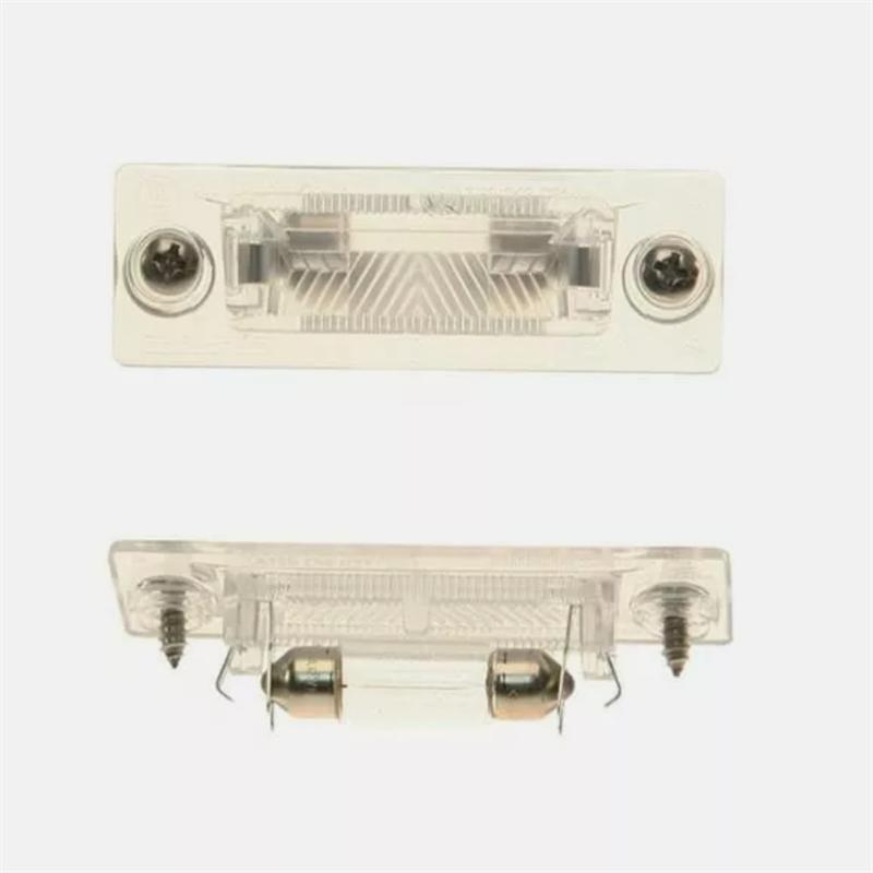 2x Rear Number Plate Light Lamp Left/Right Vw Passat T5 Jetta Caddy 3b5943021e