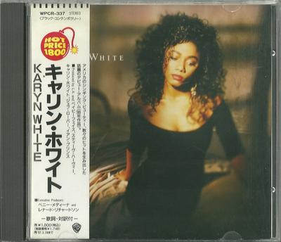 CD CARYN WHITE - Caryn White WPCR337 Warner Bros. 1995 Japan ObiRap & Hip-Hop/R&B Used