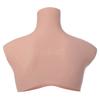 Dokier H R S Cup Oversize Plus Realistic Silicone Breast Forms Fake Boobs Breast Plates[Round Neck Silicone Filled Boobs