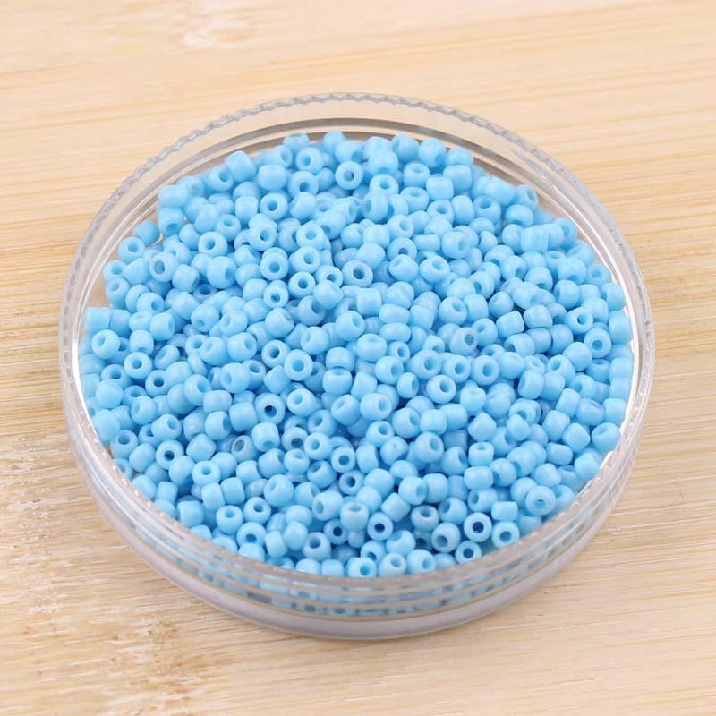 Diy Jewelry Parts Are Made Of Beaded Material 2-4Mm-5Mm Solid Color Rice Bead Ceramic Electric Earrings, Bracelets And Necklaces.