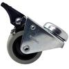 Double Swivel Wheel with Brake 50mm 100kg Polyurethane