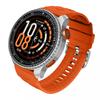 Smartwatch Kompas GPS srebrny