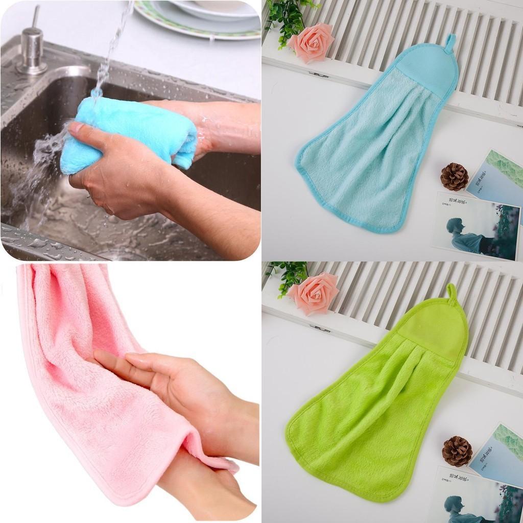 Ultra Soft Coral Velvet Hand Towel Ideal For Children With Absorbent Quality