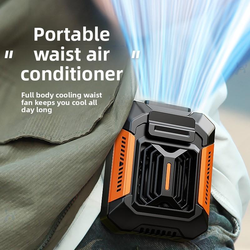 Portable Neck Fan With Usb Rechargeable Battery For Outdoor Travel And Office Use