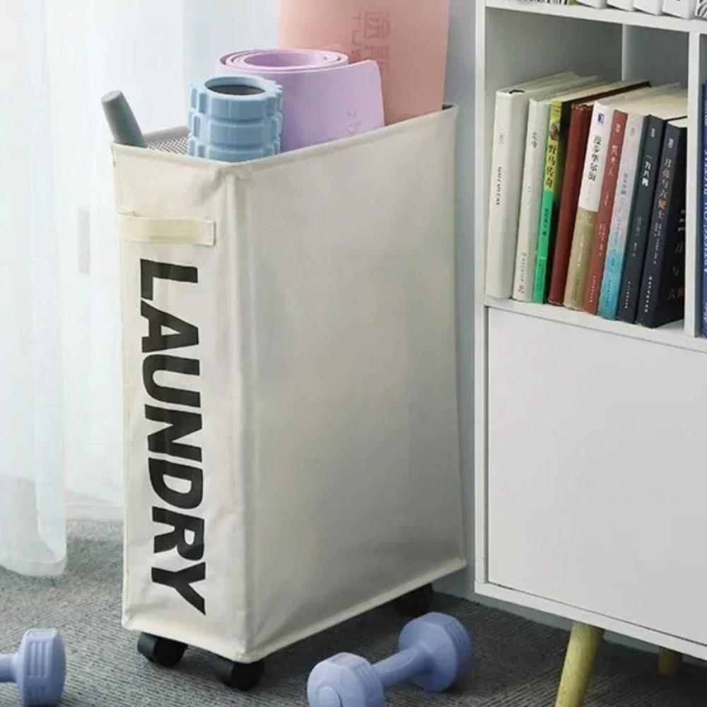 Foldable Laundry Basket Simple Storage Household Oxford Cloth Dustproof Storage Box Large Capacity Dirty Clothes Storage Box