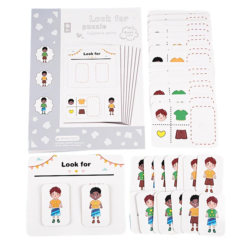 Find Matching Puzzle Toys, Development Puzzle Toys