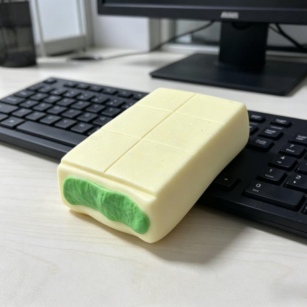 Mačkací simulovaný blok másla Mačkací hračka Měkká úleva od stresu Pomalé vracení Senzorická Fidget Hračka pro úzkost ADHD Autismus Dárky pro děti