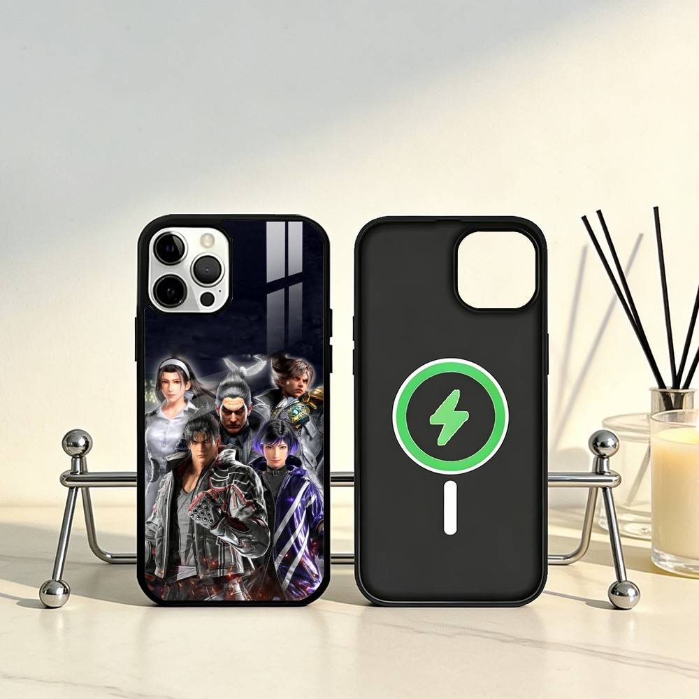 Game T-Tekken 8 Phone Case For iPhone17,16,15,14,13,12,11 Plus,Pro Max Magnetic For Magsafe Wireless Charging
