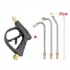 4350PSI curved rod nozzle cleaning water gun M22-14 threaded interface 1/4 quick connector for high-pressure cleaning
