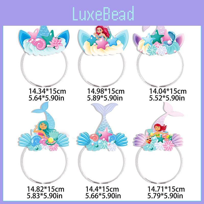 Mermaid Headbands Inspired With Cartoon Style For Festive Event Decor Photos And