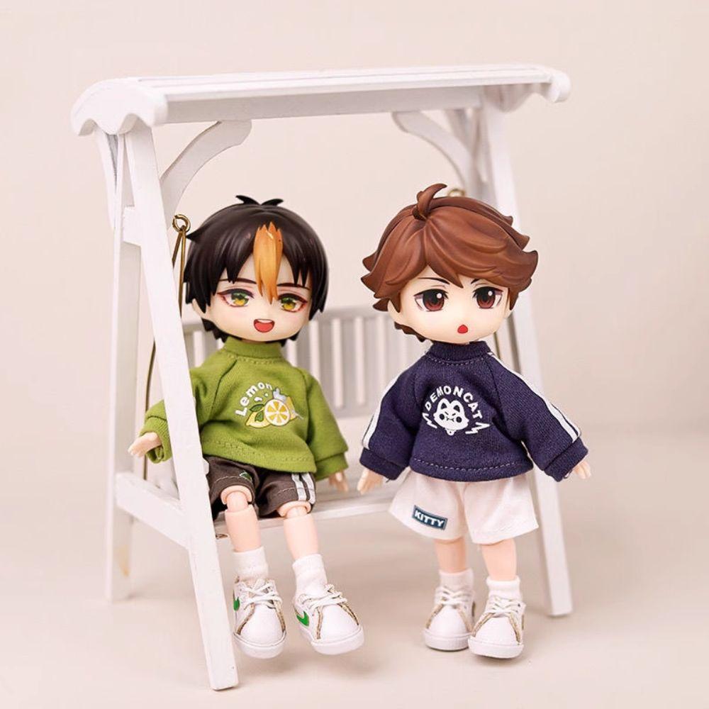 Handmade OB11 Clothes Casual Wear Obitsu11 Outfit DIY Toy Doll Hoodie Shorts  Ymy Penny