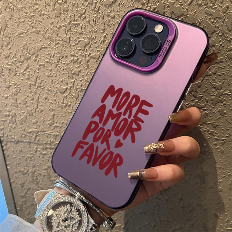 Per iPhone 16 15 14 Pro Max 13 12 11 Pro Massimalista Più Amore Per Favore Cover per Telefono Per iPhone XS Max X XR 7 8 Plus SE2 Custodia