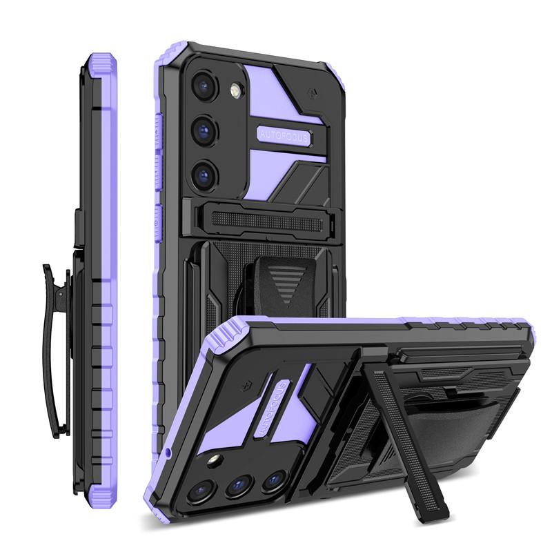 Suitable for Samsung S25 Ultra King Kong Back Clip Mobile Case Samsung Note 20 Invisible Bracket Protection Case